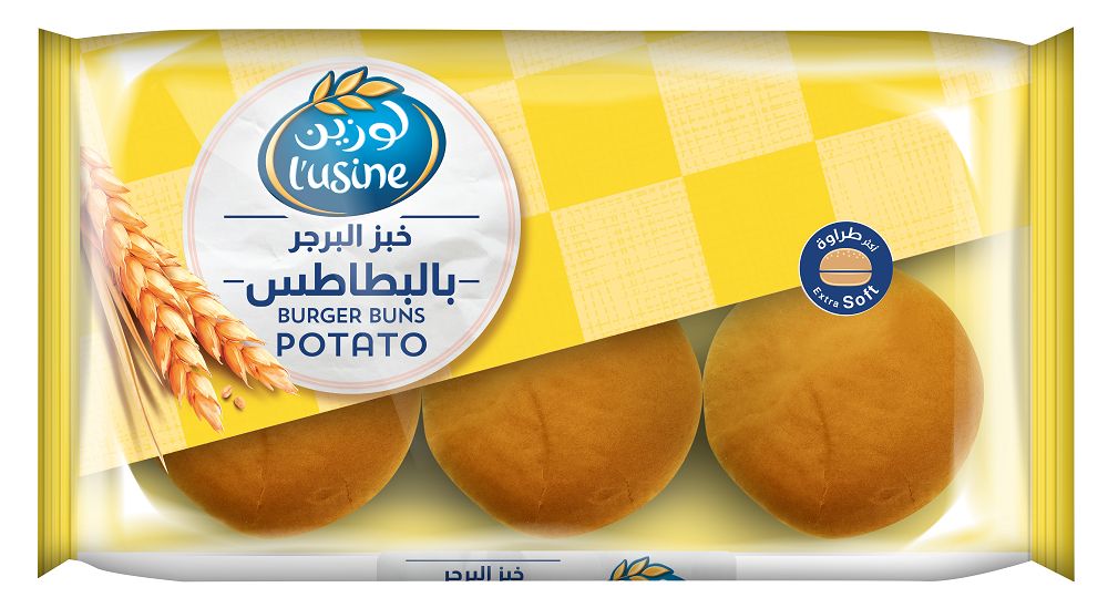 خبز البرجر بالبطاطس 400g