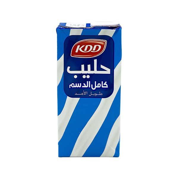 كي دي دي حليب طويل الأجل كامل الدسم 1 لتر