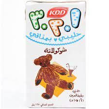 كي دي دي حليب طويل الأمد بنكهة الشوكولاتة 125 مل